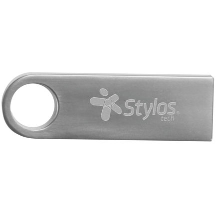 Memoria USB Stylos ST100 128GB USB 2.0 Gris