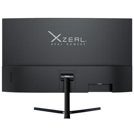 Monitor Xzela 23.8" Curvo FHD VA 100Hz 5ms VGA HDMI Vesa 100x100mm Negro 2