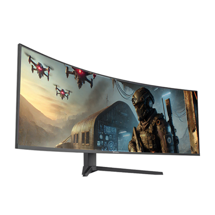 Monitor Xzeal 49 Xzeal XZ4090 Panel Curvo VA 5K 120Hz 4ms 2xDP + 2xHDMI Negro