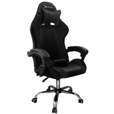 Silla gamer stylos xz05 soporte lumbar ergonómico color negro