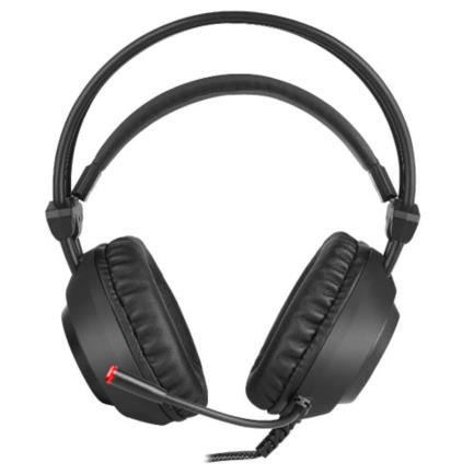 Diadema gamer xzeal xz2015 led rgb usb/3.5mm micrófono color negro