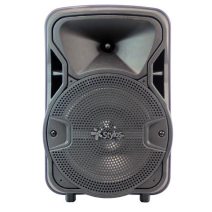 Baffle Stylos 8" Simple Inalámbrico LED USB/TF/Radio FM Color Negro