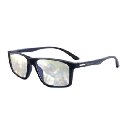 Lentes gamer stylos xz500 micas anti-blue light estuche/funda color negro