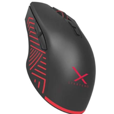 Mouse Gamer Stylos Xzeal Starter XST-400 LED 4800 dpi Botones Programables Color Negro