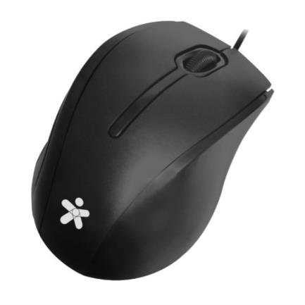 Mouse Alambrico Stylos 1200 Dpi 2 Botones Conexion USB 1.2m Negro