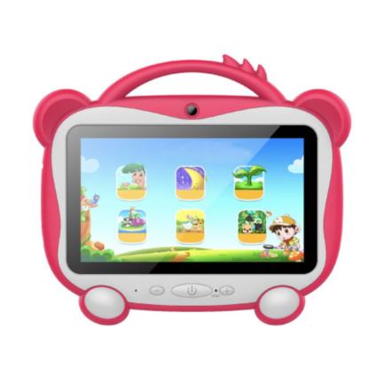 Tablet stylos kids 7" quadcore 16 gb ram 1 gb android 10.1 color rosa