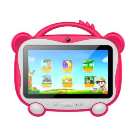 Tablet stylos tech kids interactiva 7" quadcore 16 gb ram 1 gb android 11 color rosa
