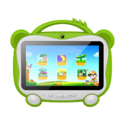 Tablet stylos tech kids interactiva 7" quadcore 16 gb ram 1 gb android 11 color verde