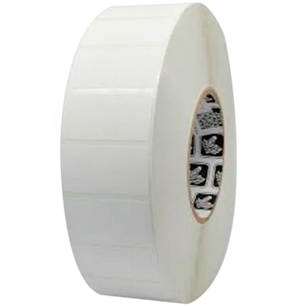 Etiqueta Papel Zebra 2.25"x1.25" DT Z-Select 40000 Alto Rendimiento Adhesivo Núcleo de 1" 260/Rollo 12/Caja