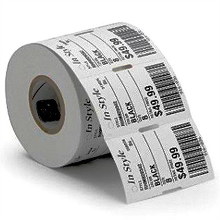 Etiqueta Papel Zebra 1.18"x0.84" T Z-Select 4000T Alto Rendimiento Adhesivo Permanente Núcleo 1" 3000/Rollo 6/C