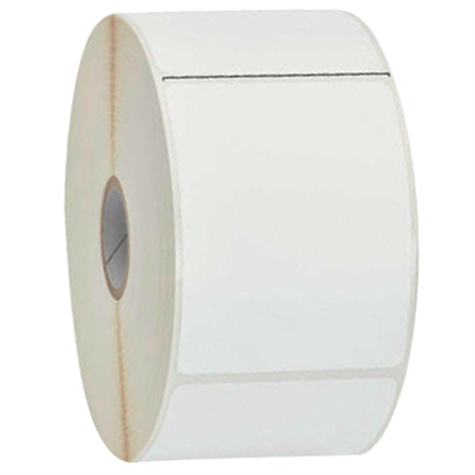 Etiqueta Papel Zebra 2.2"x3" TT Z-Select 4000T Revestimiento Alto Rendimiento Adhesivo Núcleo de 1" 930/Rollo 6/Caja