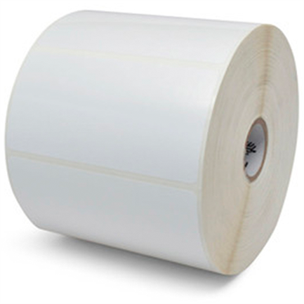 Etiqueta Poliéster Zebra 4"x2" TT Z-Ultimate 4000T Blanco Alto Rendimiento Adhesivo Núcleo de 1" 1340/Rollo/4/Caja
