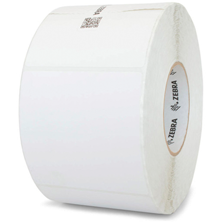 Etiqueta Papel Zebra 4"x4" ADT Z-Perform 2000D Value Coated Adhesivo Núcleo 3" 1500/Rollo 4/Caja