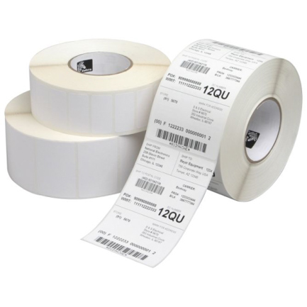 Etiqueta Zebra Papel 4x5 pulgadas DT Z-Select 4000D Nuc de 1 pulg 565/rollo 12/caja (VTA X PZA)