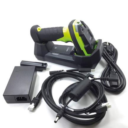 Escaner Industrial Zebra Inalambrico DS3678-SR 1D/2D (Lectura Estandar de hasta 1.5m) Rugged con Motor Vibrador incluye (CBA-U42-S07PAR) (STB3678-C100F3WW) (PWR-BGA12V50W0WW) (CBL-DC-451A1-01 ) (23844-00-00R)