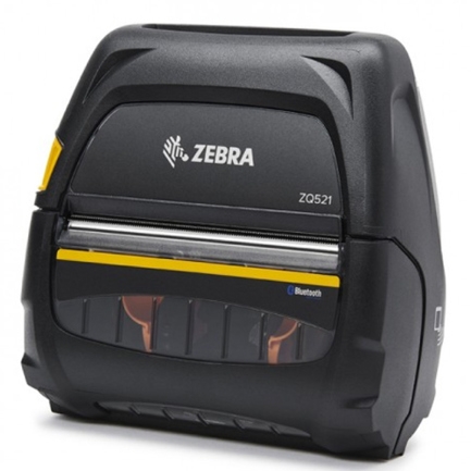 Impresora Zebra ZQ521 TD a 4.45 pulgadas de ancho WiFi 802.11ac Bluetooth 5.2 bateria estandar certificados latinoamericanos
