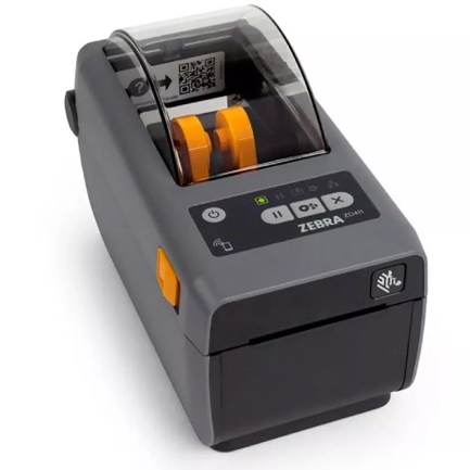Impresora Zebra ZD411 / TD 2 203 dpi USB Host USB Ranura de conectividad modular BTLE5 Cable estadounidense Fuente suiza EZPL