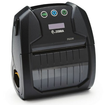 Impresora Zebra ZQ220 Plus Portatil termica para recibos y etiquetas 80mm Bluetooth 5 0 NFC incluye cable USB y clip