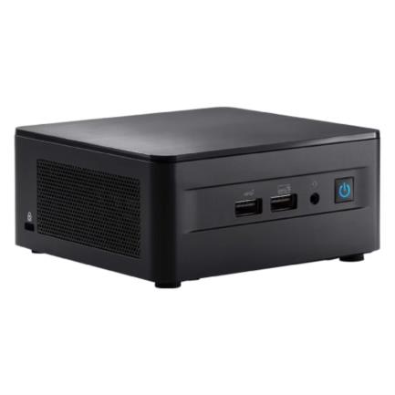 Mini PC NUC Intel Core i3 1220P Barebone Sin Ram/HDD SSD SO 2xDDR4 3200Mhz 64GB/2.5" M.2 SSD PCIe