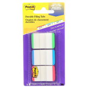 Banderitas 3M Adhesivas Rígidas Post-It 3M 686l-GBR Colores Primarios 1x1.5in 66 Banderitas Caja con 6 Paquetes