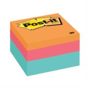 Notas Adhesivas 3M Post-It 2018 3x3 Cubo Color Pastel 400 Hojas