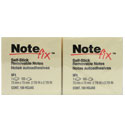 Notas Adhesivas 3M Note fix 3.8x5.1 Color Amarillo 100 Hojas c/12