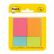 Mini Notas 3M Post-It Neon 34.9mmX47.6mm 1 Block C/200 Hjs