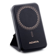 Power Bank Adata R100 de Carga Rapida y Magnetica Inalambrico 10000 MAH color Negro