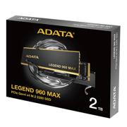 Unidad de Estado Solido SSD Adata 2TB Legend 960 Max Nvme M.2 6800 MB/s Escritura 7400 MB/s Lectura PCI Express