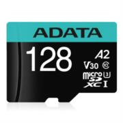 Memoria Micro SD Adata Premier Pro SDHC 128 GB UHS-I U3 V30S U3 A2 Color Negro-Aqua