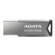 Memoria USB ADATA 64 GB UV250 Color Plata Metalica 2.0