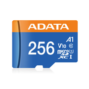 Micro SD Adata 256GB V10 F HD Clase 10 A1 Azul