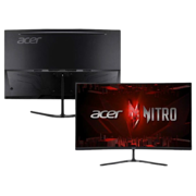 Monitor Acer 31.5" Gaming Nitro ED320QR Hbi Curvo FHD VA 165Hz AMD FreeSync Bocinas 3 Años de Garantía