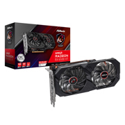 Tarjeta de Video AMD Asrock Phantom Gaming Radeon RX6500XT 4GB OC Dual Fan GDDR6 PCIe 4.0 1xHDMI 1xDP