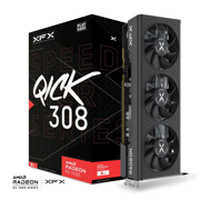 Tarjeta de Video AMD XFX Speedster QICK 308 Radeon RX7600 8GB Triple Fan GDDR6 PCIe 4.0 2755MHz 3xDP 1xHDMI