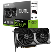 Tarjeta de Video ASUS NVIDIA GeForce RTX 5060 Ti DUAL 16GB 128-bit GDDR7 PCI Express x16 5.0