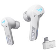 Audifonos Gaming Asus (R55ES ROG Cetra TWS SpeedNova) Inalámbrico BT5.0/2.4GHz Color Blanco