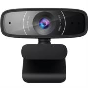 Cámara Web Asus WebCam C3 FHD 360 grados Micrófono Beamforming USB Color Negro