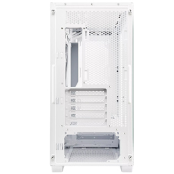 Gabinete Asus A21 White Mini Torre Minimalista Mini ITX Micro ATX Color Blanco sin Fuente