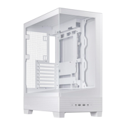Gabinete Asus A31 TG Midi-Tower ATX/Micro-ATX/Mini-ITX USB 3.0 sin Fuente sin Ventiladores Instalados Blanco