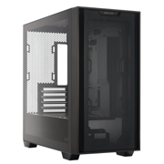 Gabinete Asus A21 Case Mini-Tower Micro-ATX/Mini-ITX USB 3.0 sin Fuente sin Ventiladores Instalados Negro