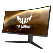 Monitor Asus 34" Gaming Curvo VG34VQL1B Led 3440x1440 Ultra Wide Quad HD FreeSync 165Hz HDMI/DP Bocinas Integradas Negro