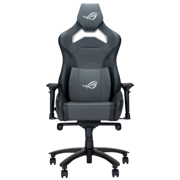 Silla Gamer Asus (SL301CW ROG Chariot X Core)Soporta 136kg 90° -155° 4D Estilo Auto de Carreras Gris