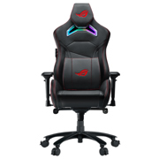 Silla Gamer Asus (SL301W ROG Chariot X Core)Soporta 136kg 90° -155° 4D Estilo Auto de Carreras Negro