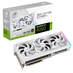 Tarjeta de Video Asus ROG Strix GeForce RTX4090 OC 24GB ARGB White Triple Fan GDDR6X PCIe 4 0 384 bit 2xHDMI 3xDP