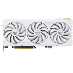 Tarjeta de Video Asus TUF GeForce RTX4070 TI Super OC 16GB BTF White Triple Fan ARGB PCIe 4.0 GDDR6X 256 bit 2xHDMI 3xDP