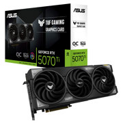 Tarjeta de Video Asus TUF Gaming GeForce RTX5070TI OC 16GB Triple Fan ARGB GDDR7 PCIe 5.0 HDMI DP