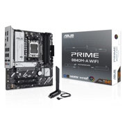 Tarjeta Madre Asus Prime B840M-A WIFI 4xDDR5 256GB 7600Mhz M.2 2280 PCIe 4.0 HDMI DP S AM5 Serie 9000 mATX Wi-Fi 6E