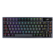 Teclado Gamer Asus M701 ROG Azoth en Ingles Inalambrico/Bluetooth/Alambrico RGB Color Negro