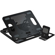 Base Enfriadora Acteck p/Laptop 17 Froost Prime BE225 Vent.Natural Base Rotable Soporte para celular /Essential Negro